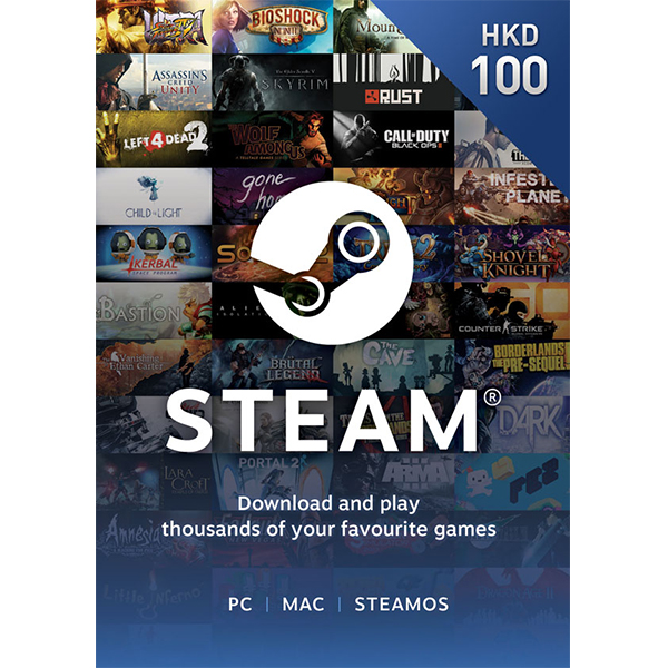 【即時發貨】Steam 預付卡 100 HKD 禮品卡 | 官方正版錢包儲值碼/Steam 港服小額補給/CS2 鑰匙飾品/全自動秒發 - 商品图片