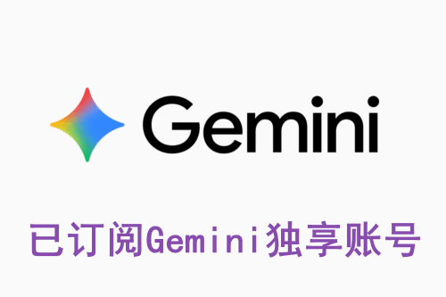 Google AI Pro独享成品号｜Gemini活动会员与安全登录资料